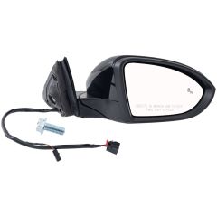 2019-2023 VOLKSWAGEN Mirror outside rear view Right Passenger Side OEM# 17A857508AL9B9-PFM PL# VW1321182