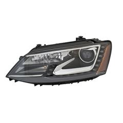 2013-2016 VOLKSWAGEN Headlamp assy composite Left Driver Side OEM# 5C7941751D PL# VW2502153