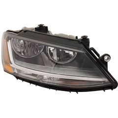 2017-2018 VOLKSWAGEN Headlamp assy composite Right Passenger Side OEM# 5C7941006J PL# VW2503168
