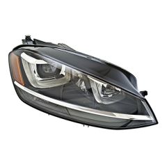 2015-2016 VOLKSWAGEN Headlamp lens/housing Right Passenger Side OEM# 5GM941754D PL# VW2519121