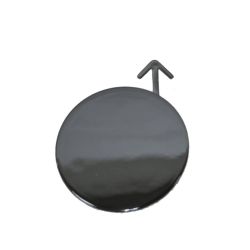 ACURA TLX  FRONT BUMPER TOW HOOK COVER BLACK (EXC A-SPEC) OEM#71104TZ3A10ZF 2018-2020 PL# AC1029100