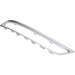 ACURA MDX FRONT BUMPER INSERT MESH FRAME LEFT (Driver Side) SILVER OEM#71109STXA00 2010-2013 PL# AC1038111