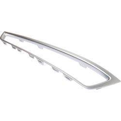 ACURA MDX FRONT BUMPER INSERT MESH FRAME RIGHT (Passenger Side) SILVER OEM#71104STXA00 2010-2013 PL# AC1039111