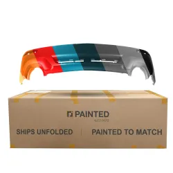 ACURA RDX REAR BUMPER COVER CENTER TEXT-BLK **CAPA** OEM#04715STKA92 2010-2012 PL# AC1100161C