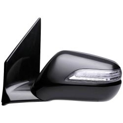 ACURA MDX DOOR MIRROR LEFT (Driver Side) PWR HTD (W/MEMO & SIGNAL LAMP) OEM#76250STXA02ZG 2007-2009 PL# AC1320112