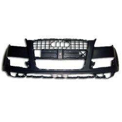 AUDI Q7  FRONT BUMPER COVER PRIMED (W/WASH)(W/SENSOR)(WO/S-LINE) OEM#4L0807105KGRU 2010-2015 PL# AU1000179