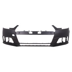 AUDI A4 SEDAN FRONT BUMPER COVER PRIMED (WO/WASHER)(WO/SENSOR)(WO/S-LINE)**CAPA** OEM#8W0807065MGRU 2017-2018 PL# AU1000235C