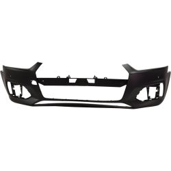 AUDI A5 CABRIO  FRONT BUMPER COVER PRIMED (WO/WASHER)(W/PK SENSOR)(WO/AUTO PARK)(WO/S-LINE) **CAPA** OEM#8W6807065AGRU 2018-2019 PL# AU1000280C