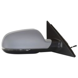 AUDI A4 SEDAN / WAGON DOOR MIRROR RIGHT (Passenger Side) PWR/HTD/SIGNAL (WO/ANTI-GLARE)(WO/LDW)(PTM) OEM#8K1857410AG01C-PFM 2010-2011 PL# AU1321116