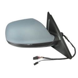 AUDI Q5 / SQ5 DOOR MIRROR RIGHT (Passenger Side) PWR/HTD/SIGNAL (WO/PUDDLE/DIMMING/LANE WARNING) OEM#8R1857410F01C-FPM 2009-2017 PL# AU1321120