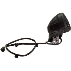 AUDI ALLROAD (A4)(WAGON) DOOR MIRROR RIGHT (Passenger Side) PWR/HTD/SIGNAL (WO/LANE DEPARTURE)(WO/AUTO DIMMING)(PTM) OEM#8W1857410N9B9-PFM 2017-2019 PL# AU1321135