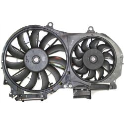 AUDI A4 SEDAN/WAGON (GEN 2) (1.8L/3.0L) RADIATOR & A/C FAN ASSY (3.0L)(DUAL FAN) OEM#8E0121207J-PFM 2002-2005 PL# AU3115108