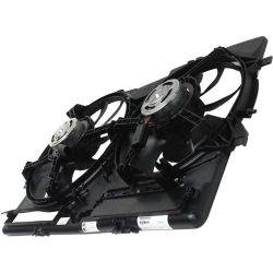 AUDI A5 COUPE RADIATOR & A/C FAN ASSEMBLY (2.0L/3.2L) OEM#8K0121207A-PFM 2008-2015 PL# AU3115113