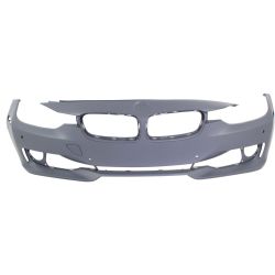 BMW BMW 3 (SEDAN)  FRONT BUMPER COVER PRIMED (WO/LWR MLDG)WO/WASH W/ PK SNSR WO/PK ASSIT W/ CAMERA(EXC M SPORT) OEM#51117293014 2012-2015 PL# BM1000264