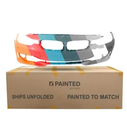 BMW BMW 3 (SEDAN) FRONT B COVER PRIMED (W/ MOLDING HOLE)WO/WASH W/ PK SNSR WO/PK ASSIT W/ CAMERA(EXC M SPORT) OEM#51117293088 2012-2015 PL# BM1000274