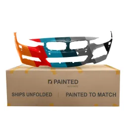 BMW BMW 3 (SEDAN) FRONT B COVER PRIMED (W/ MOLDING HOLE)W/ WASH W/ PK SNSR WO/PK ASSIST WO/CAMERA( M SPORT) OEM#51118067956 2013-2018 PL# BM1000289