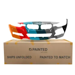 BMW BMW 3 (SEDAN) FRONT B COVER PRIMED (W/ MOLDING HOLE)WO/WASH W/ PK SNSR WO/PK ASSIST W/ CAMERA( M SPORT) OEM#51118067954 2013-2018 PL# BM1000293