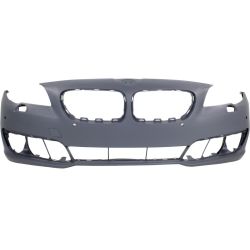 BMW BMW 5 SERIES (SEDAN) FRONT BUMPER COVER PRIMED (W/SENSOR)(W/SIDE CAMERA)( WO/M PKG) **CAPA** OEM#51117332681 2014-2016 PL# BM1000310C