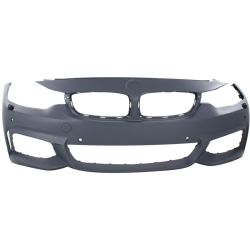 BMW BMW 4 (2DOORS/CONV) FRONT B COVER PRIMED (W/M SPORT) W/ WASHER W/ PK SENSOR W/PK ASSIST **CAPA** OEM#51118060887 2014-2020 PL# BM1000344C