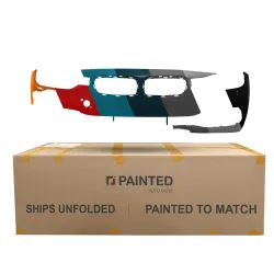 BMW BMW 3 (SEDAN) HYBRID  FRONT BUMPER COVER PRIMED W/WASHER WO/M SPORT (SPORT/SHADOW SPORT) OEM#51117445141 2016-2018 PL# BM1000456