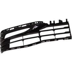 BMW BMW 5 SERIES HYBRID FRONT BUMPER GRILLE OUTER RIGHT (Passenger Side) BLACK (W/LUXURY) (WO/M PKG) OEM#51117385278 2018-2020 PL# BM1039195
