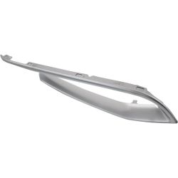 BMW BMW 5 SERIES HYBRID FRONT BUMPER GRILLE MOLDING RIGHT (Passenger Side) CHROME (MODERN LINE) OEM#51117331768 2014-2016 PL# BM1047132