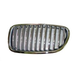 BMW BMW 5 SERIES HYBRID GRILLE LEFT (Driver Side) (CHR/SILVER)(WO/NIGHT VISION) OEM#51137261355 2012-2013 PL# BM1200200