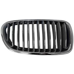 BMW BMW 5 SERIES (SEDAN)  GRILLE RIGHT (Passenger Side) BLACK (W/NIGHT VISION)(WO/PEDSTN RECOGNITION) OEM#51712165528 2011-2013 PL# BM1200213