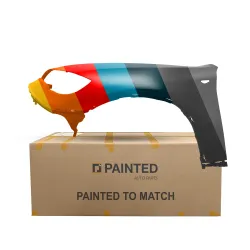 BMW BMW X6 E71 FENDER LEFT (Driver Side) (WO/HEAD/LAMP WASHER)(EXC M MLD) OEM#51657052399 2008-2014 PL# BM1240160