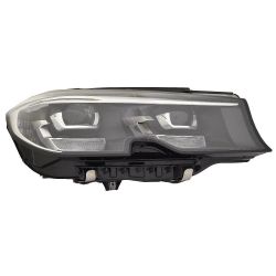 BMW BMW 3 SEDAN (330i/330e/M340i) HEAD LAMP UNIT RIGHT (Passenger Side) (LED)(WO/ADAPTIVE HL) OEM#63118496154 2019-2022 PL# BM2503196