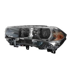 BMW BMW X6  HEAD LAMP UNIT LEFT (Driver Side) (XENON)(WO/LOGO) OEM#63117317109 2015-2019 PL# BM2518149