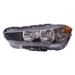 BMW BMW X1  HEAD LAMP ASSY LEFT (Driver Side) (HALOGEN)**CAPA** OEM#63117346537 2016-2022 PL# BM2518173C