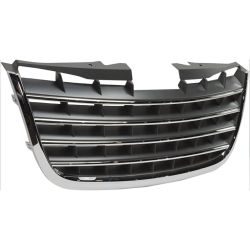 CHRYSLER TOWN & COUNTRY GRILLE CHR/DK-GRAY (CHROME CENTER) OEM#5113228AA 2008-2010 PL# CH1200309