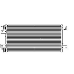 JEEP COMPASS A/C CONDENSER WO/TRANS COOLER WO/RD OEM#68004052AB 2011-2017 PL# CH3030256