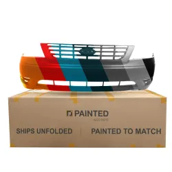 FORD TRUCKS & VANS FREESTAR FRONT BUMPER COVER ALL PRIMED (WO/CHR MLDG)(W/O FOG)(S/SE) OEM#3F2Z17D957RAA 2004-2007 PL# FO1000554