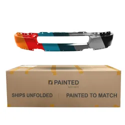 FORD TRUCKS & VANS FORD/PU (F150 EXC HERITAGE) FRONT BUMPER PTD.(W/O FOG)(TO 8/8/05) OEM#4L3Z17757EA 2004-2005 PL# FO1002389