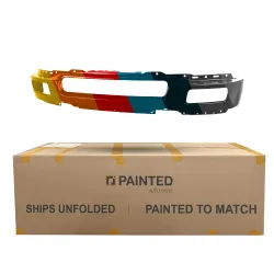 FORD TRUCKS & VANS FORD/PU (F150 EXC HERITAGE) FRONT BUMPER PTD.(W/FOG)(TO 8/8/05) OEM#4L3Z17757FA 2004-2005 PL# FO1002391