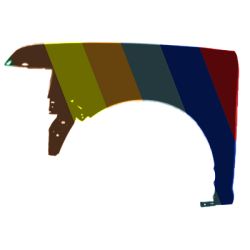 FORD TRUCKS & VANS FLEX FENDER LEFT (Driver Side) OEM#BA8Z16006A 2009-2019 PL# FO1240275