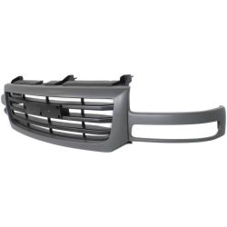 GM TRUCKS & VANS SIERRA/PU (GMC) (07 OLD STYLE) GRILLE GRAY/BLACK (1500/2500)(EXC C3 & Denali) OEM#19130790 2003-2007 PL# GM1200476