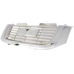 GM TRUCKS & VANS ENVOY (EXC XUV) GRILLE ALL CHROME (WO/HEAD LAMP Washer)(SLE) OEM#GM1200487 2002-2004 PL# GM1200487
