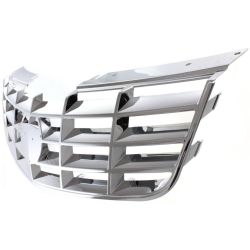 CADILLAC DTS GRILLE W/MLDG ALL CHROME (W/O Adaptive) (Factory Installed) OEM#25764213 2006-2011 PL# GM1200594