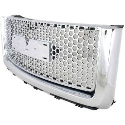 GM TRUCKS & VANS SIERRA/PU 1500 (GMC) GRILLE ASSEMBLY CHR(HONEYCOMB)(DENALI) OEM#22761794 2007-2013 PL# GM1200631