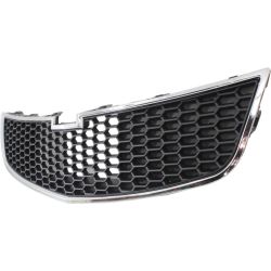 CHEVROLET CRUZE / CRUZE LIMITED GRILLE LOWER CHR/BLK (ECO/DIESELL) OEM#95225614 2011-2014 PL# GM1200640