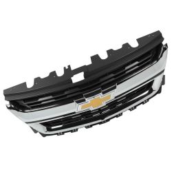 GM TRUCKS & VANS COLORADO GRILLE ASSY CHROME/BLACK BASE/WT/LT 2.5/LT 3.6L (WO/RELINE PKG ) OEM#84408363 2015-2020 PL# GM1200750