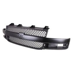 GM TRUCKS & VANS CHEVY/GMC/VAN(Express/Savana)  GRILLE DARK-GRAY/BLACK (COMPOSITE HEAD LAMP)(CHEVY) OEM#84689072 2018-2025 PL# GM1200834