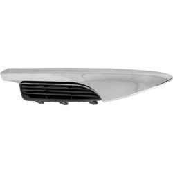 BUICK ENCLAVE FENDER VENT INSERT RIGHT (Passenger Side) CHROME/BLACK OEM#84358903 2018-2024 PL# GM1267102