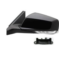 BUICK LACROSSE DOOR MIRROR LEFT (Driver Side) PWR/HTD/SIGNAL/PUDDLE (WO/SIDE SENSOR) OEM#22857517 2010-2013 PL# GM1320424