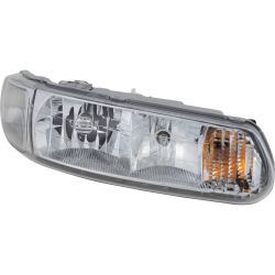 BUICK CENTURY HEAD LAMP ASSEMBLY RIGHT (Passenger Side) (W/O CORNER LAMP)(8 Pins Socket) OEM#19244638 1997-2005 PL# GM2503183