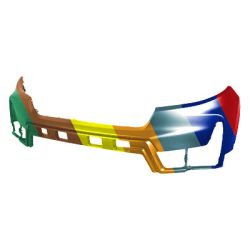 HONDA RIDGELINE FRONT BUMPER COVER UPPER PRIMED **CAPA** OEM#04711T6ZA50ZZ 2021-2025 PL# HO1014107C