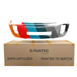 HYUNDAI TUCSON  FRONT BUMPER COVER PRIMED (2.7L)(W/FENDER CLADDING FLARES) **CAPA** OEM#865112E050 2005-2009 PL# HY1000157C